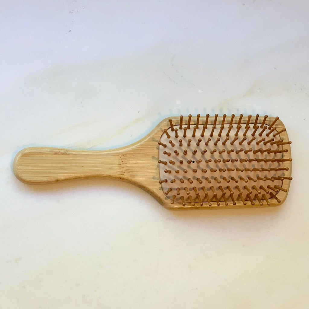 Bamboo Paddle Hair Brush