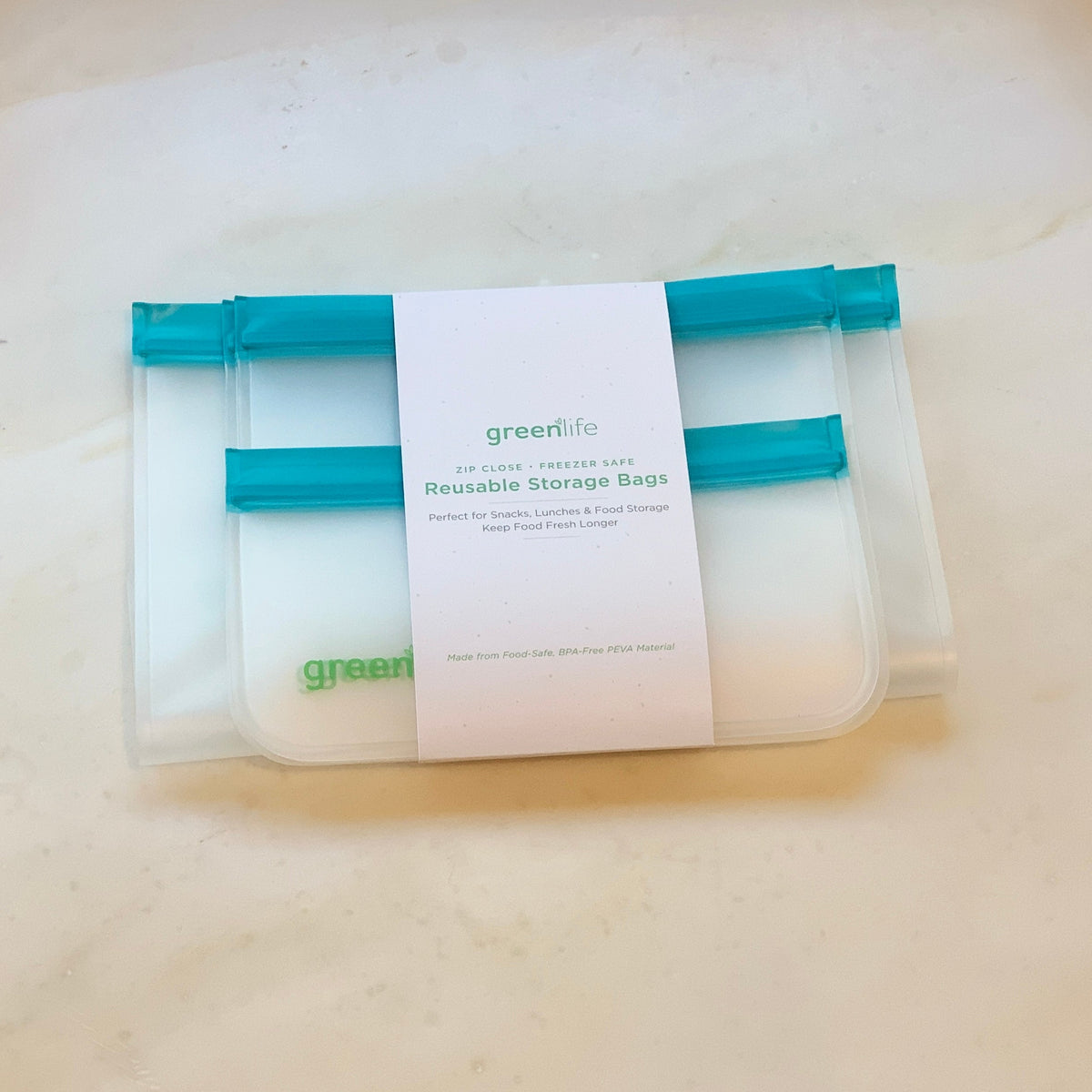 Deluxe Bundle of Reusable Food Storage Bags (Set of 12)