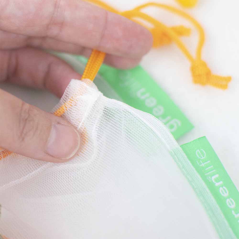 Small Reusable Produce Bags - Mesh (Set of 5)