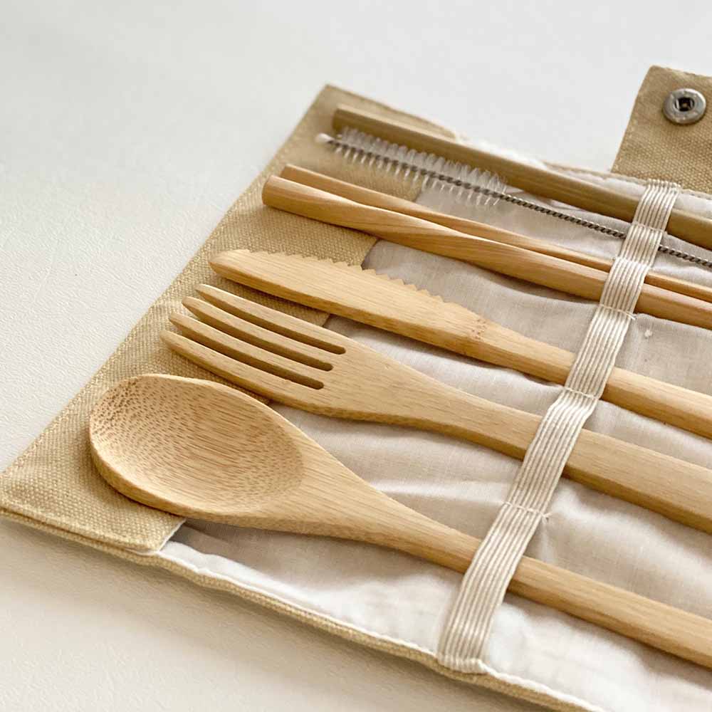 Portable Bamboo Utensil Set