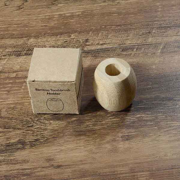 Bamboo Toothbrush Holder