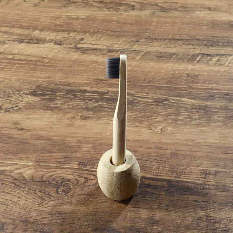 Bamboo Toothbrush Holder
