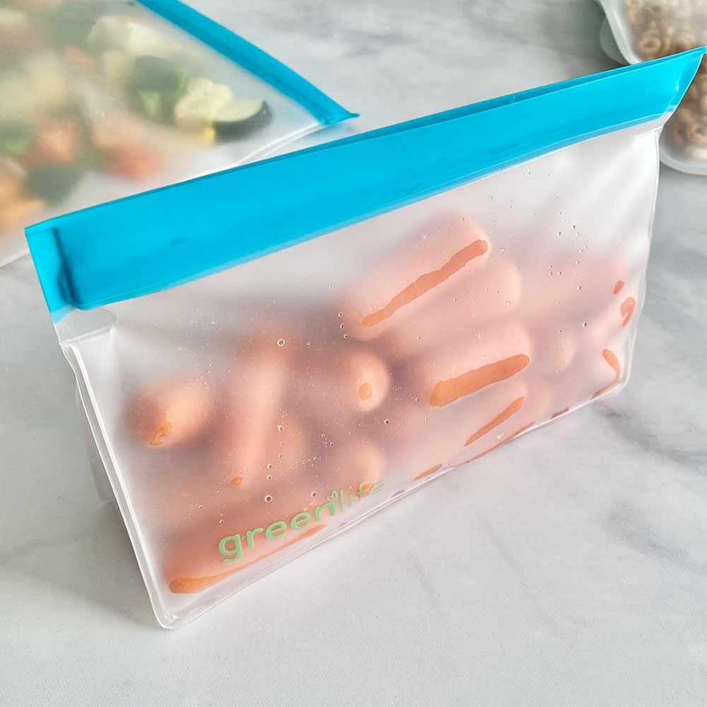 Deluxe Bundle of Reusable Food Storage Bags (Set of 12)