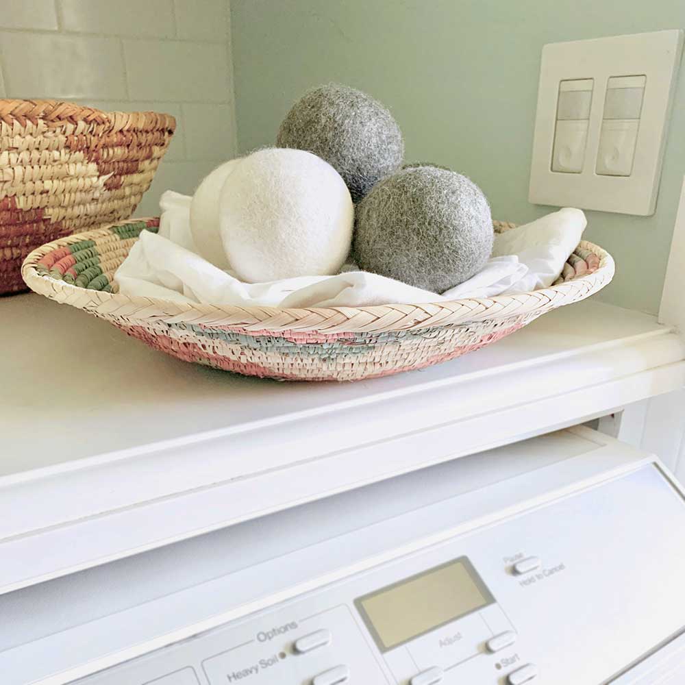 Natural Wool Dryer Balls - Grey