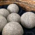 Natural Wool Dryer Balls - Grey