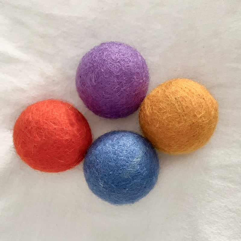 Natural Wool Cat Toys