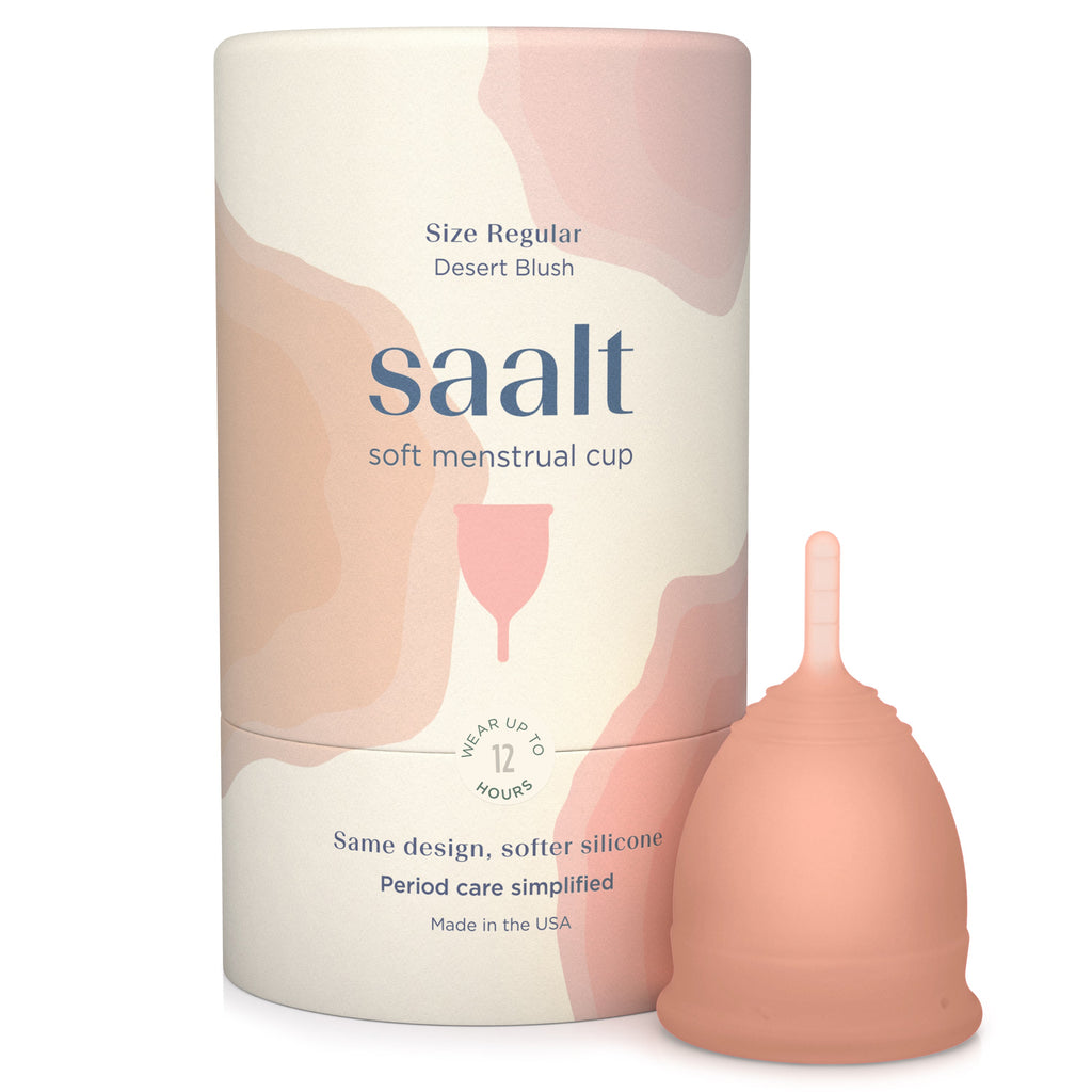Saalt Soft Menstrual Cup - Desert Blush