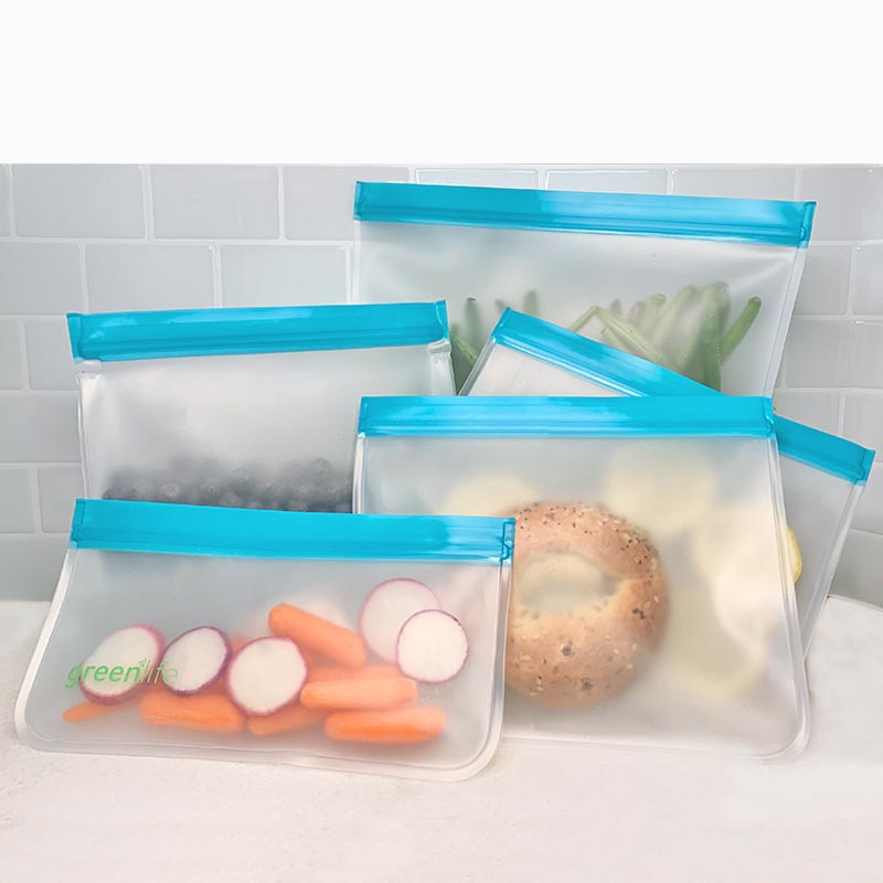 Sampler Bundle - Reusable Food Storage Bags (Set of 5)
