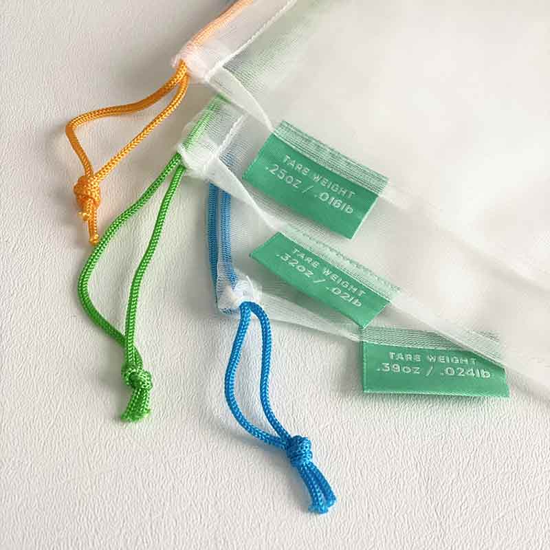 Reusable Produce Bags - Mesh (Set of 10)