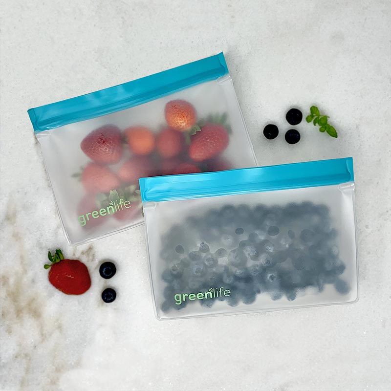 Stand-up Reusable Food Storage Bags