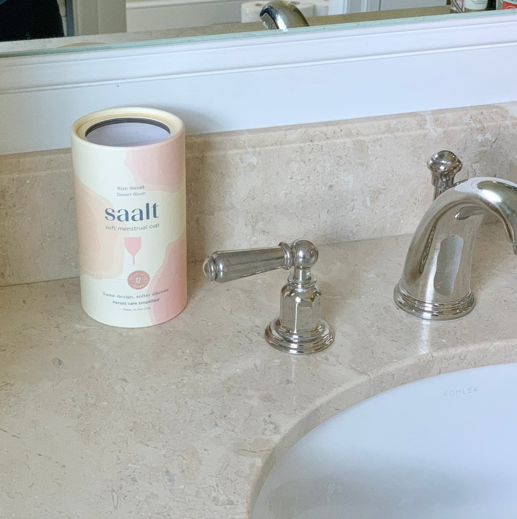 Saalt Soft Menstrual Cup - Desert Blush