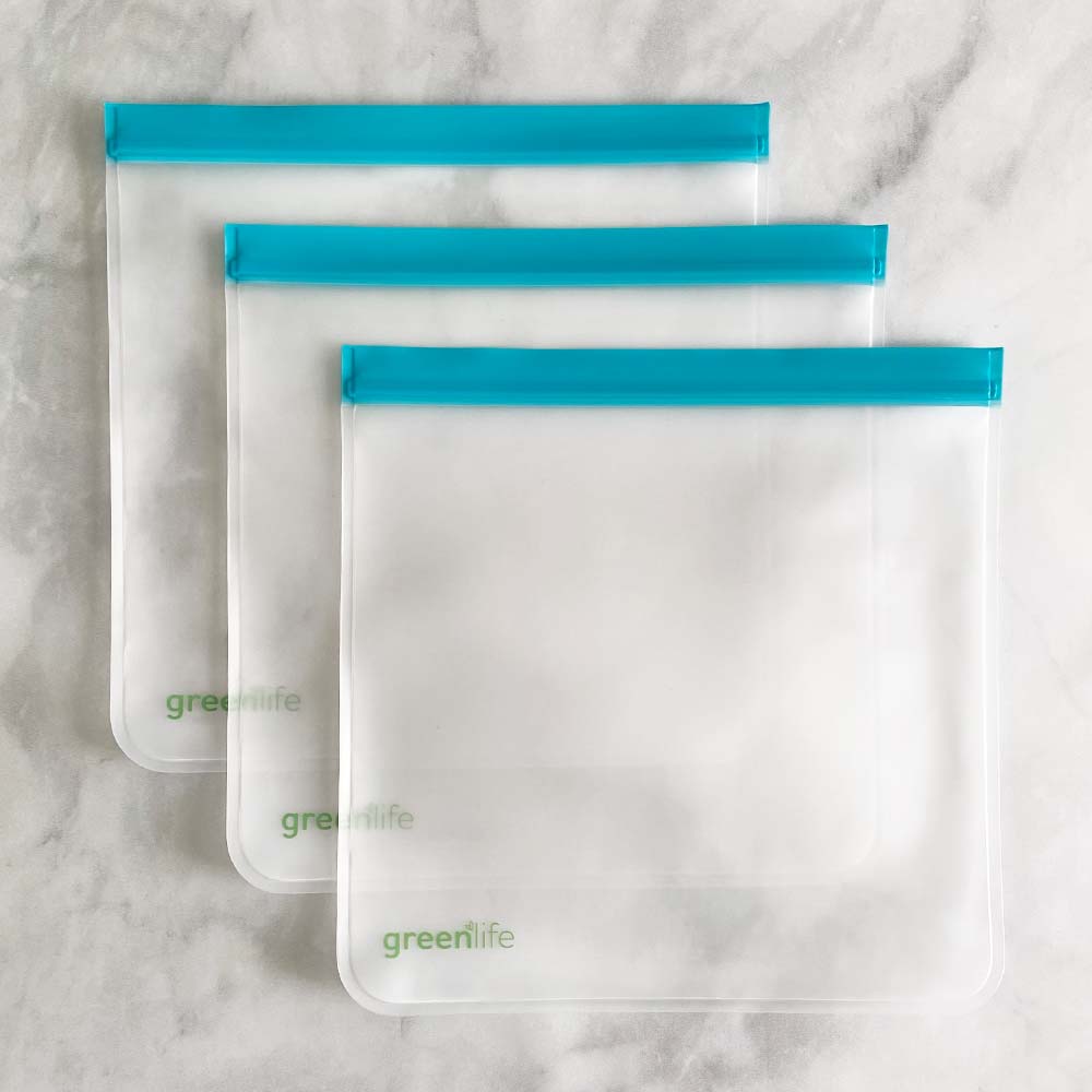 Deluxe Bundle of Reusable Food Storage Bags (Set of 12)