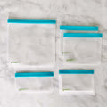 Sampler Bundle - Reusable Food Storage Bags (Set of 5)