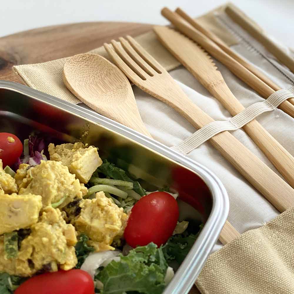 Portable Bamboo Utensil Set