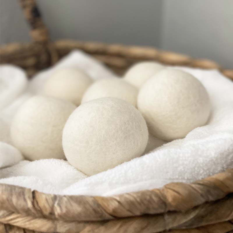 Natural Wool Dryer Balls - Mixed