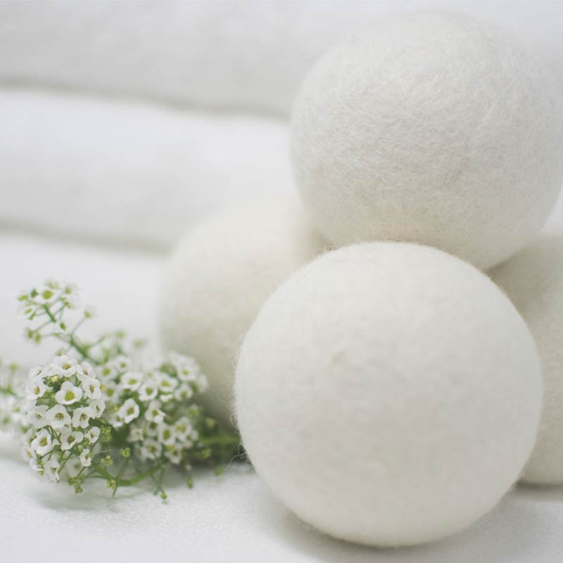 Natural Wool Dryer Balls - Mixed